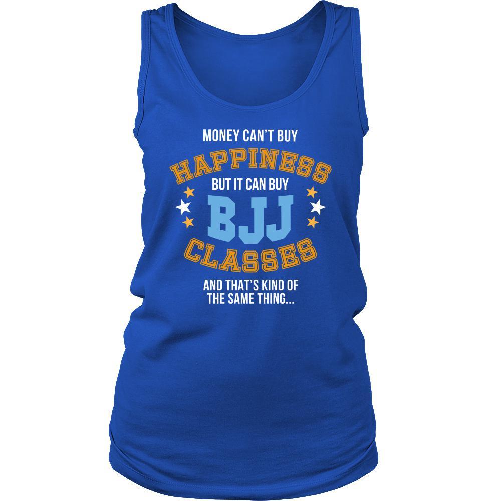 BJJ Tank Top - Money can't buy happiness but it can buy BJJ classes-T-shirt-Teelime | shirts-hoodies-mugs