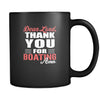 Boating Dear Lord, thank you for Boating Amen. 11oz Black Mug-Drinkware-Teelime | shirts-hoodies-mugs