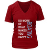 Boating Shirt - Do more of what makes you happy Boating- Hobby Gift-T-shirt-Teelime | shirts-hoodies-mugs