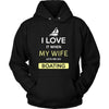 Boating Shirt - I love it when my wife lets me go Boating - Hobby Gift-T-shirt-Teelime | shirts-hoodies-mugs