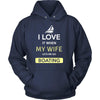 Boating Shirt - I love it when my wife lets me go Boating - Hobby Gift-T-shirt-Teelime | shirts-hoodies-mugs
