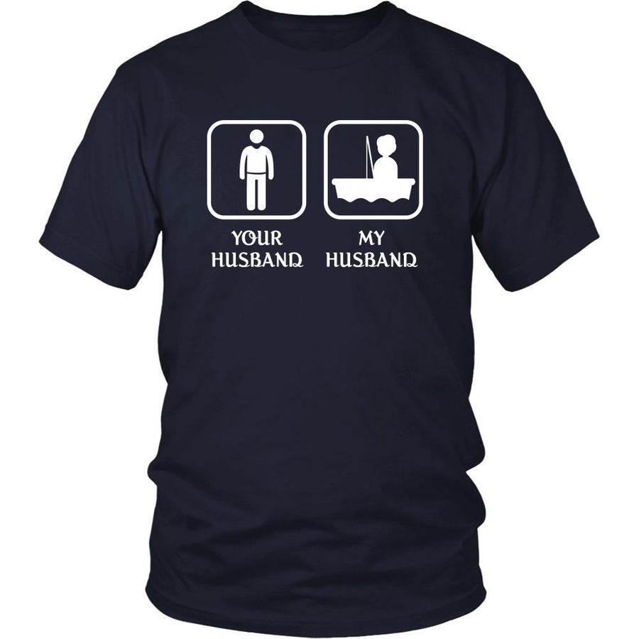 Boating -  Your husband My husband - Mother's Day Hobby Shirt