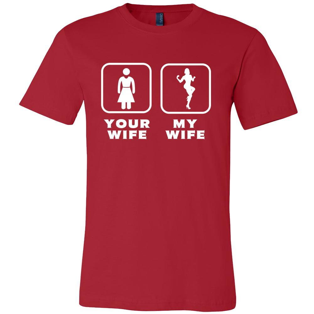Bodybuilder - Your wife My wife - Father's Day Profession/Job Shirt-T-shirt-Teelime | shirts-hoodies-mugs