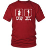 Bodybuilder - Your wife My wife - Father's Day Profession/Job Shirt-T-shirt-Teelime | shirts-hoodies-mugs