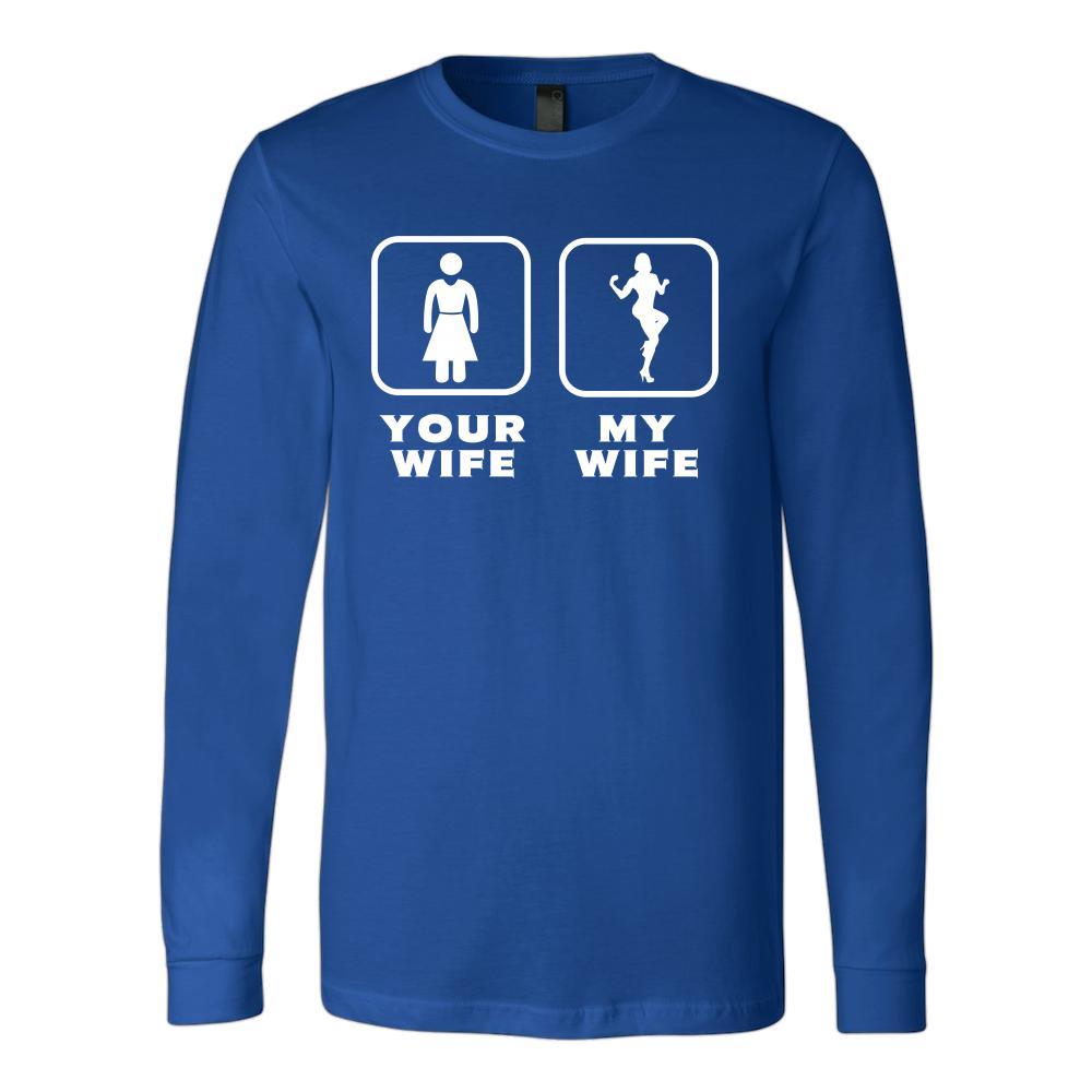 Bodybuilder - Your wife My wife - Father's Day Profession/Job Shirt-T-shirt-Teelime | shirts-hoodies-mugs