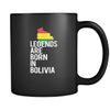 Bolivia Legends are born in Bolivia 11oz Black Mug-Drinkware-Teelime | shirts-hoodies-mugs