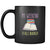 Book reading My weekend is all booked 11oz Black Mug