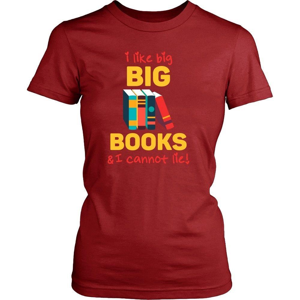 Book Reading T Shirt - I like big books & I cannot lie-T-shirt-Teelime | shirts-hoodies-mugs