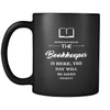 Bookkeeper - Everyone relax the Bookkeeper is here, the day will be save shortly - 11oz Black Mug-Drinkware-Teelime | shirts-hoodies-mugs
