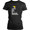 Bosnia and Herzegovina Shirt - Legends are born in Bosnia and Herzegovina - National Heritage Gift-T-shirt-Teelime | shirts-hoodies-mugs
