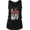 Boston terrier Shirt - a Boston terrier is my bff- Dog Lover Gift-T-shirt-Teelime | shirts-hoodies-mugs
