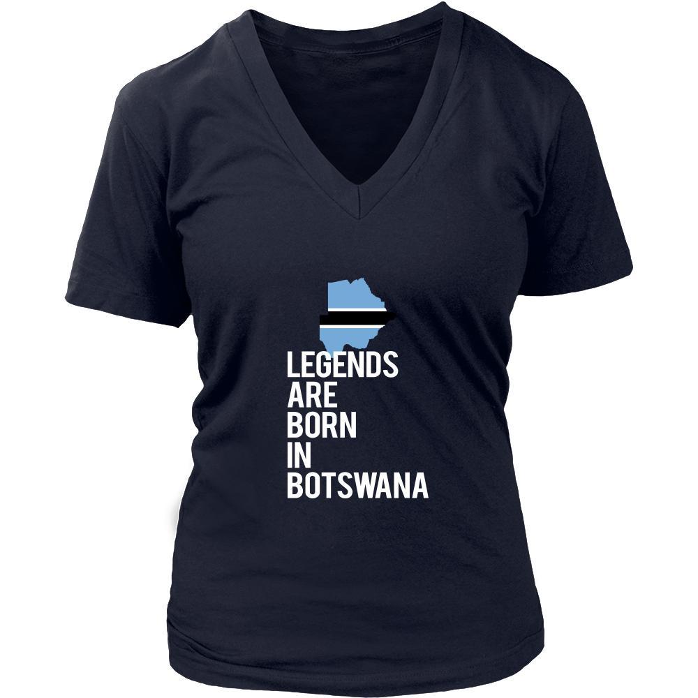 Botswana Shirt - Legends are born in Botswana - National Heritage Gift-T-shirt-Teelime | shirts-hoodies-mugs