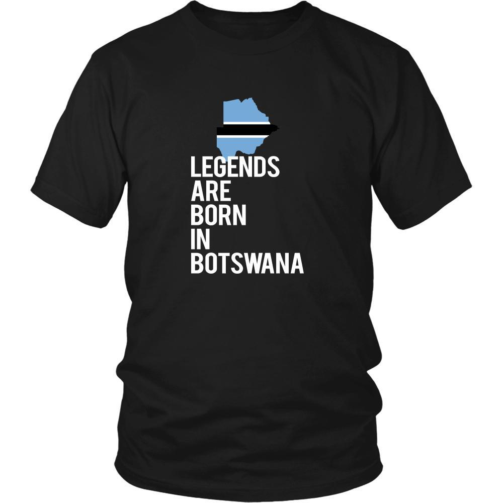 Botswana Shirt - Legends are born in Botswana - National Heritage Gift-T-shirt-Teelime | shirts-hoodies-mugs