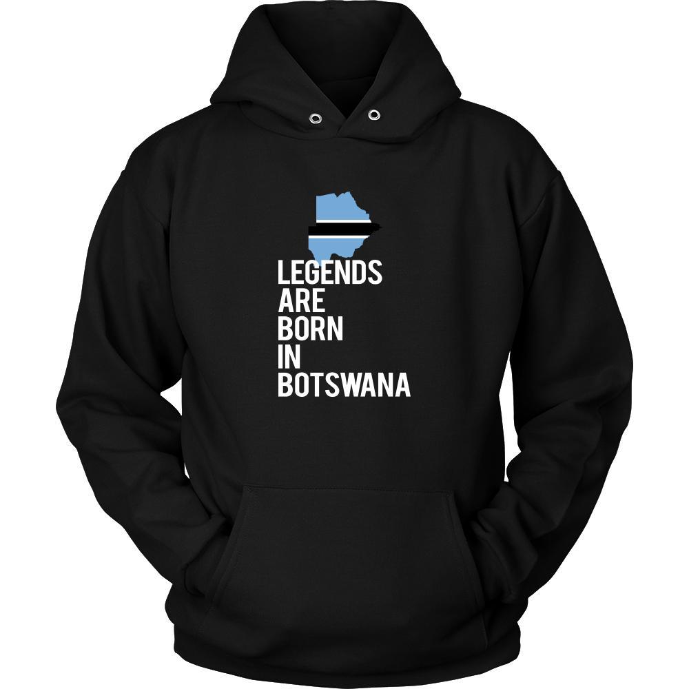 Botswana Shirt - Legends are born in Botswana - National Heritage Gift-T-shirt-Teelime | shirts-hoodies-mugs