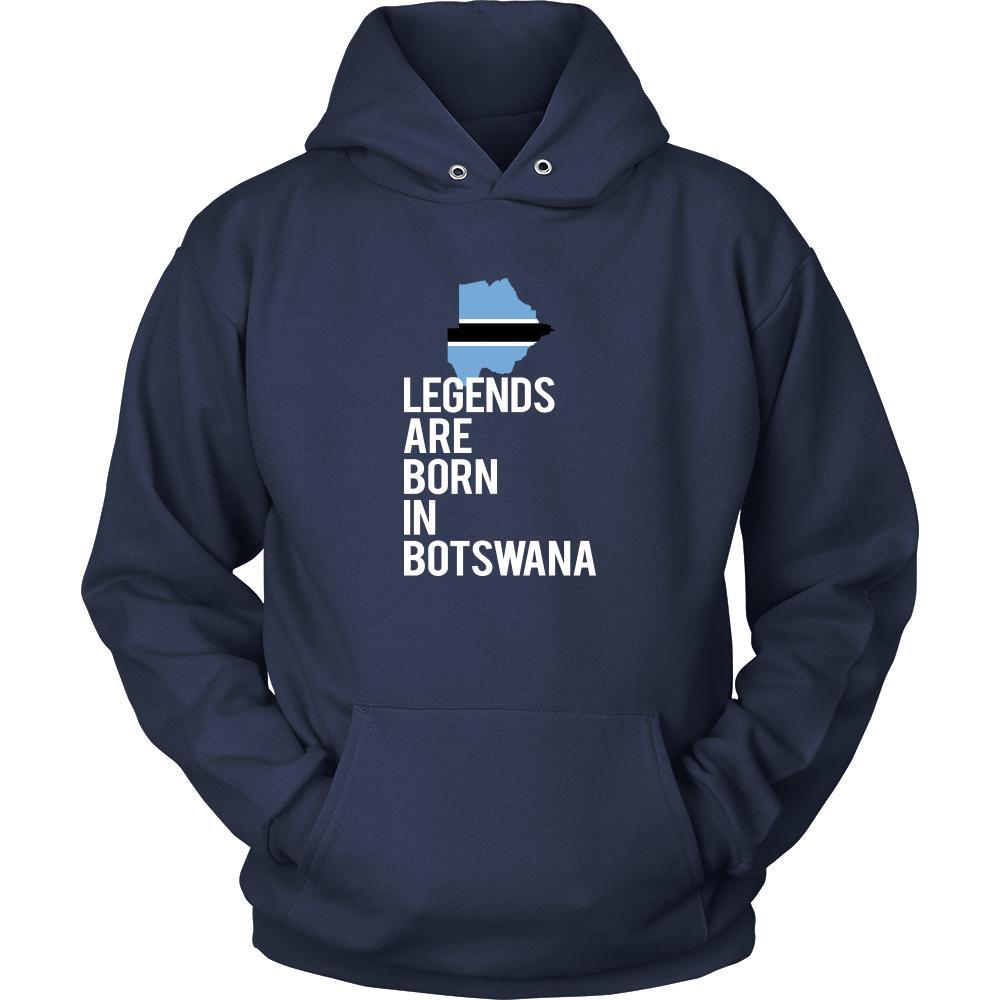 Botswana Shirt - Legends are born in Botswana - National Heritage Gift-T-shirt-Teelime | shirts-hoodies-mugs