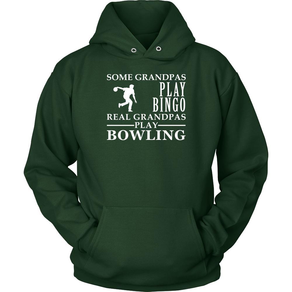 Bowling Shirt Some Grandpas play bingo, real Grandpas go Bowling Family Hobby-T-shirt-Teelime | shirts-hoodies-mugs