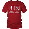 Bowling - Your husband My husband - Mother's Day Hobby Shirt-T-shirt-Teelime | shirts-hoodies-mugs