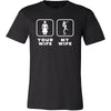 Bowling - Your wife My wife - Father's Day Hobby Shirt-T-shirt-Teelime | shirts-hoodies-mugs