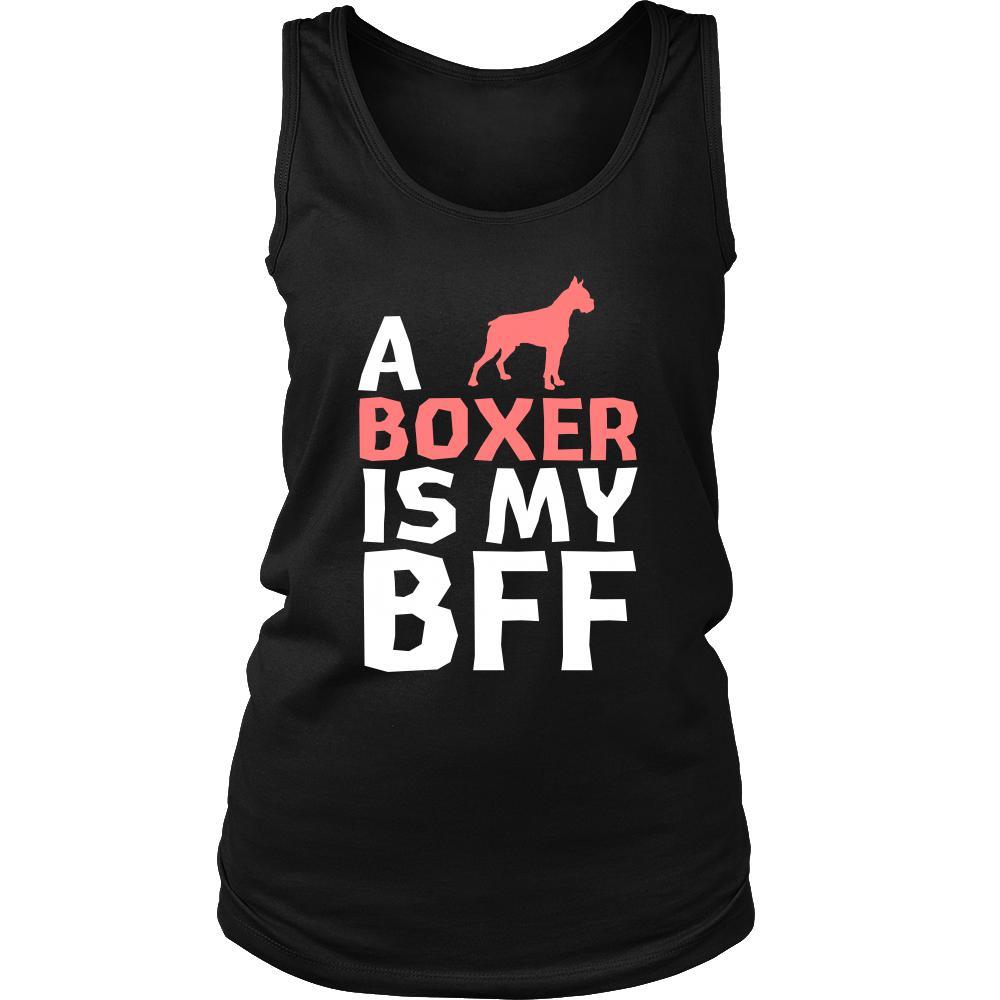 Boxer Shirt - a Boxer is my bff- Dog Lover Gift-T-shirt-Teelime | shirts-hoodies-mugs