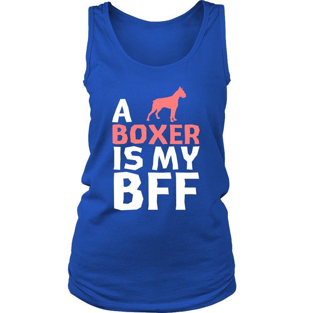 Boxer Shirt - a Boxer is my bff- Dog Lover Gift-T-shirt-Teelime | shirts-hoodies-mugs