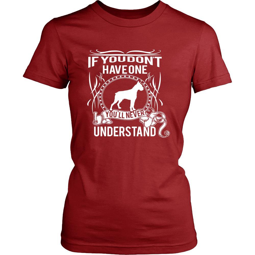 Boxer Shirt - If you don't have one you'll never understand- Dog Lover Gift-T-shirt-Teelime | shirts-hoodies-mugs