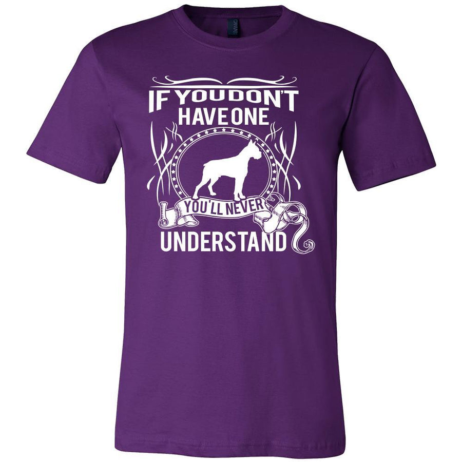 Boxer Shirt - If you don't have one you'll never understand- Dog Lover Gift-T-shirt-Teelime | shirts-hoodies-mugs