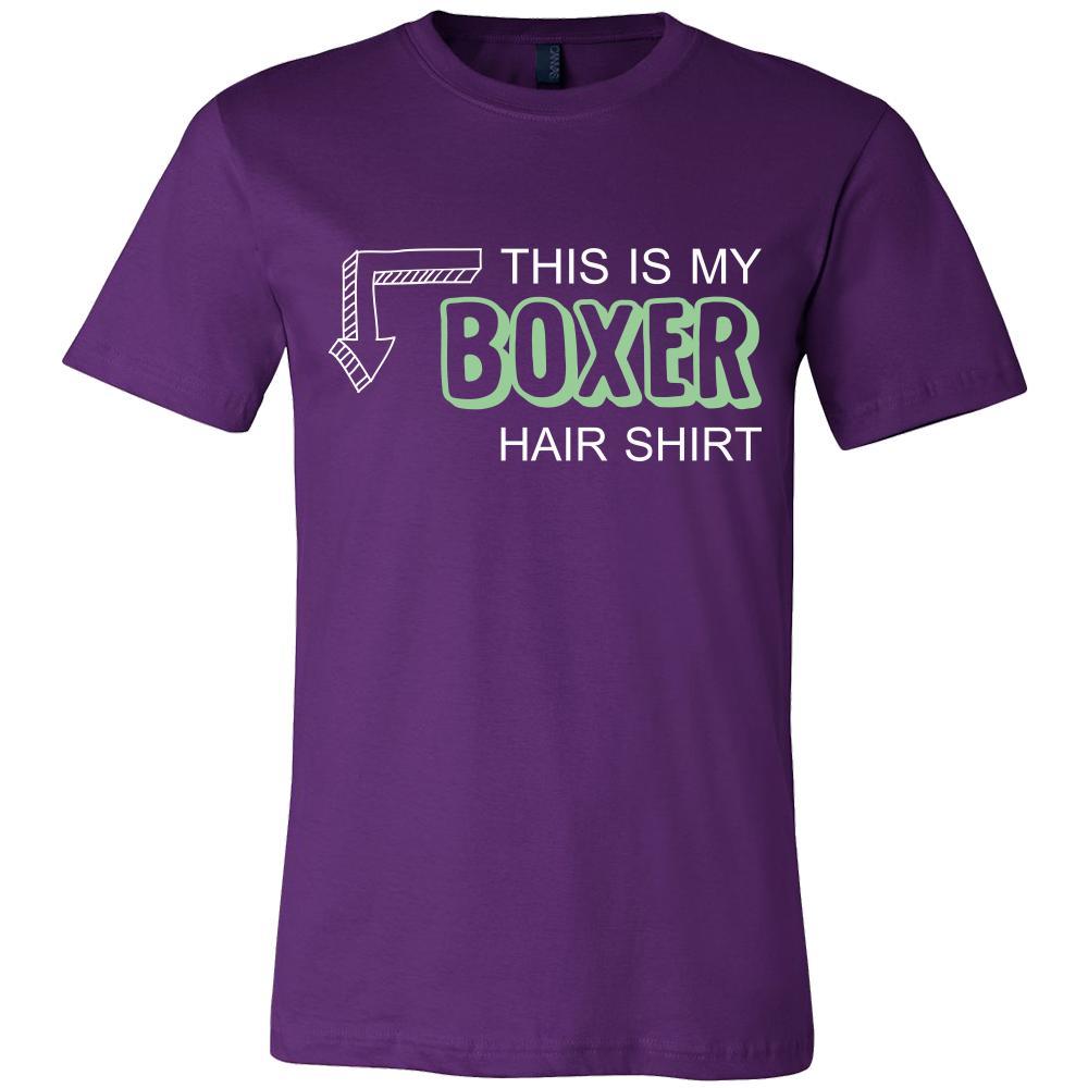 Boxer Shirt - This is my Boxer hair shirt - Dog Lover Gift-T-shirt-Teelime | shirts-hoodies-mugs