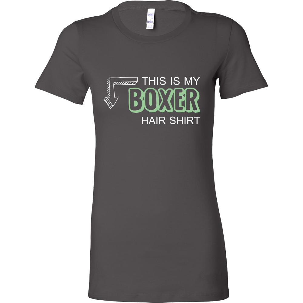 Boxer Shirt - This is my Boxer hair shirt - Dog Lover Gift-T-shirt-Teelime | shirts-hoodies-mugs