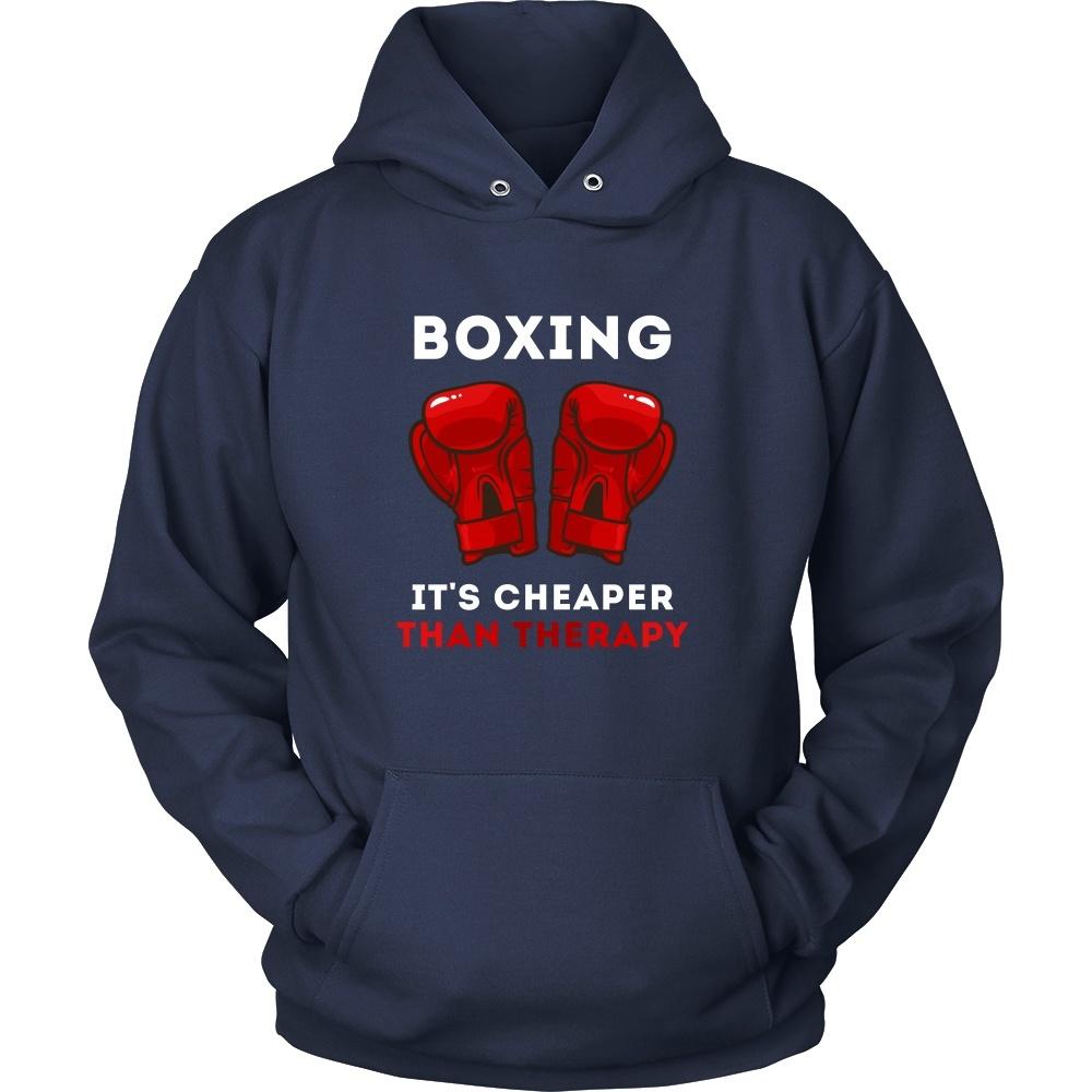 Boxer T Shirt - Boxing It's cheaper than Therapy-T-shirt-Teelime | shirts-hoodies-mugs