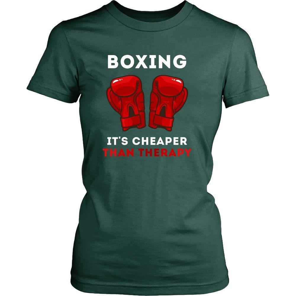 Boxer T Shirt - Boxing It's cheaper than Therapy-T-shirt-Teelime | shirts-hoodies-mugs