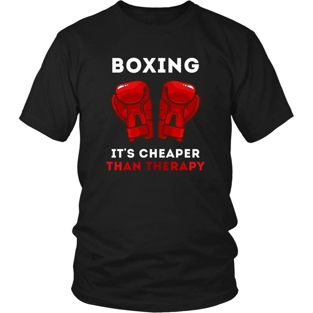 Boxer T Shirt - Boxing It's cheaper than Therapy-T-shirt-Teelime | shirts-hoodies-mugs