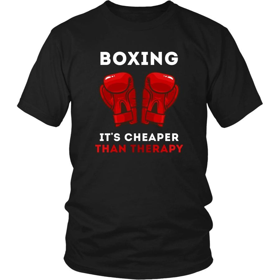 Boxer T Shirt - Boxing It's cheaper than Therapy-T-shirt-Teelime | shirts-hoodies-mugs