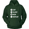 Boxing - Eat Sleep Boxing Repeat - Boxer Sport Shirt-T-shirt-Teelime | shirts-hoodies-mugs