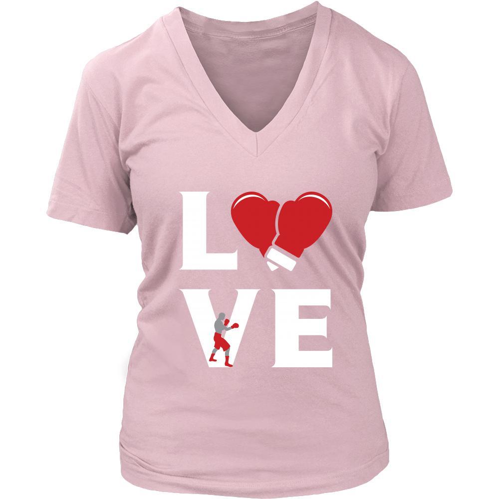 Boxing - LOVE Boxing - Sport Box Player Shirt-T-shirt-Teelime | shirts-hoodies-mugs