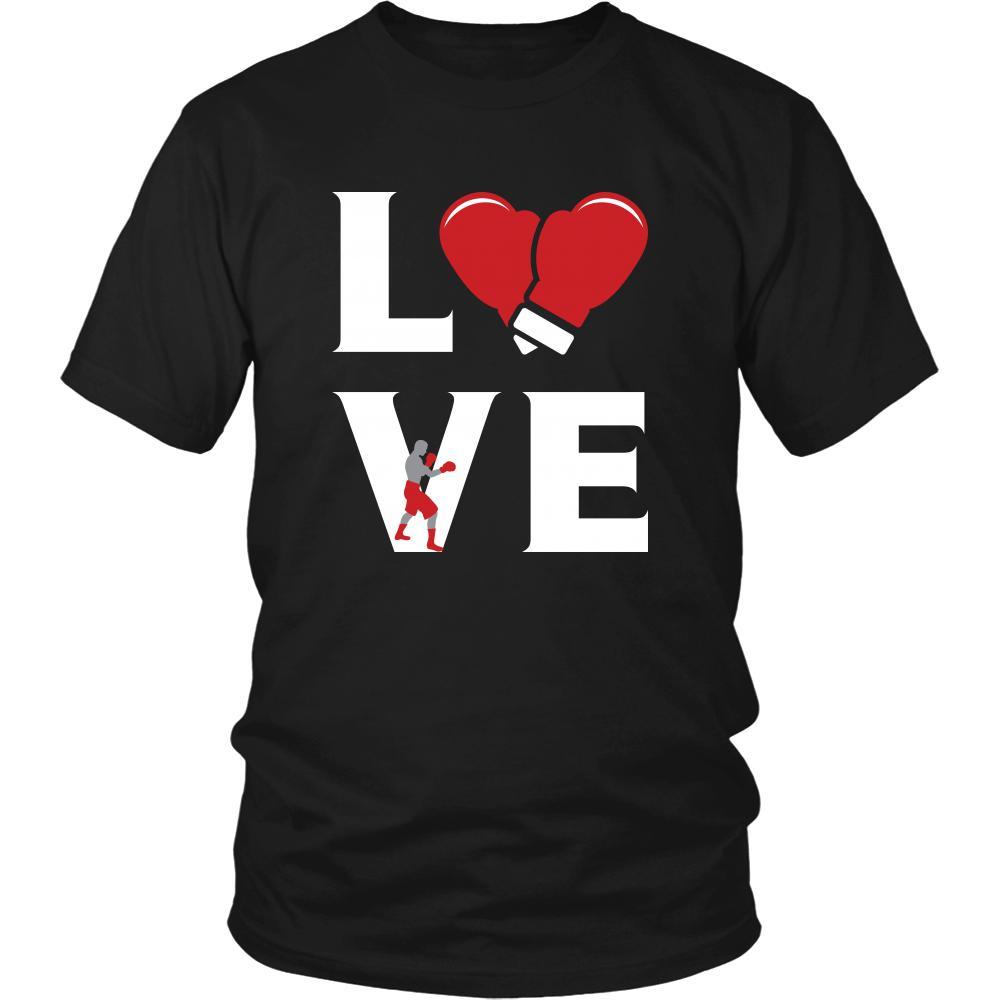 Boxing - LOVE Boxing - Sport Box Player Shirt-T-shirt-Teelime | shirts-hoodies-mugs