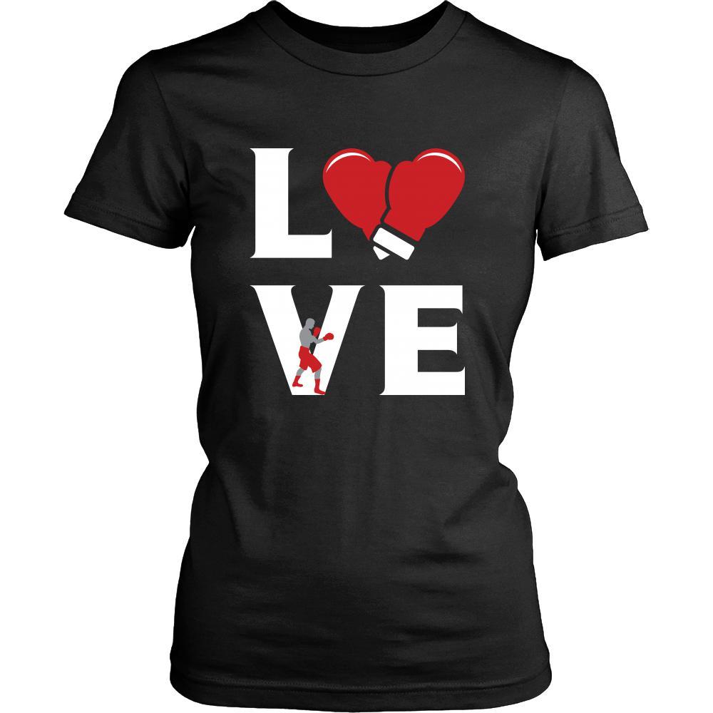 Boxing - LOVE Boxing - Sport Box Player Shirt-T-shirt-Teelime | shirts-hoodies-mugs