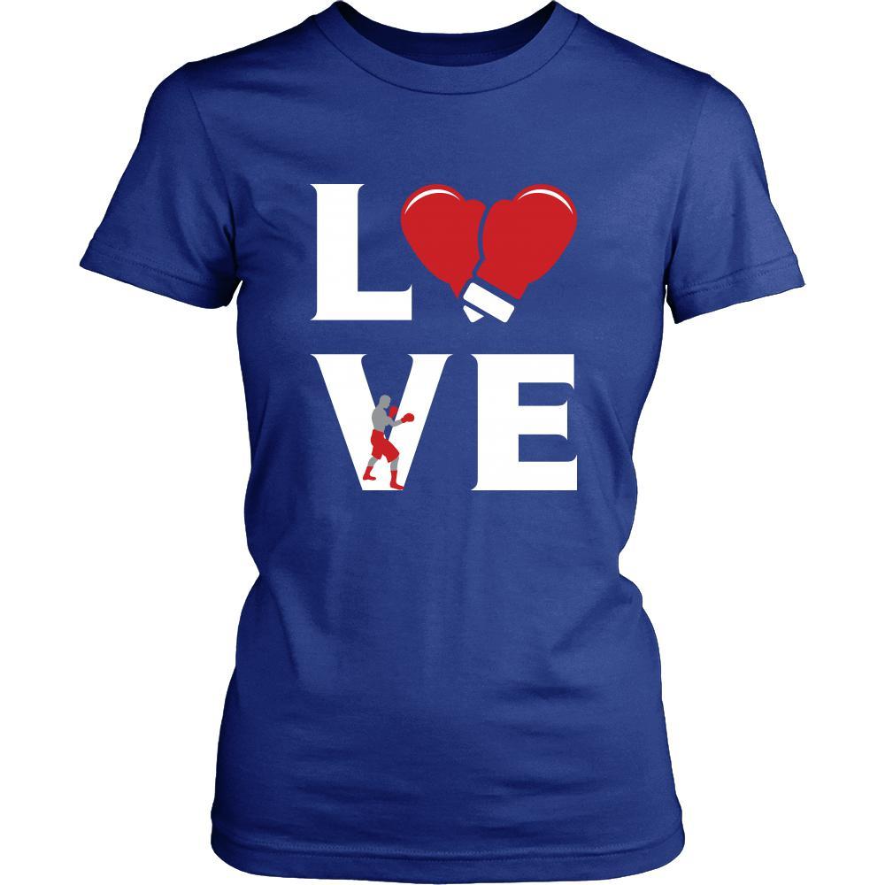Boxing - LOVE Boxing - Sport Box Player Shirt-T-shirt-Teelime | shirts-hoodies-mugs