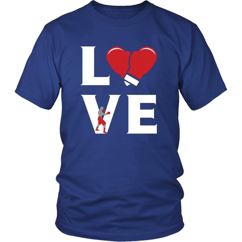 Boxing - LOVE Boxing - Sport Box Player Shirt-T-shirt-Teelime | shirts-hoodies-mugs