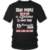 Boxing Shirt - Some people have to wait a lifetime to meet their favorite Boxing player mine calls me dad- Sport father-T-shirt-Teelime | shirts-hoodies-mugs