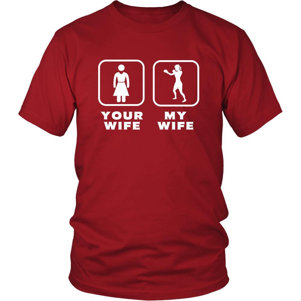 Boxing - Your wife My wife - Father's Day Sport Shirt-T-shirt-Teelime | shirts-hoodies-mugs