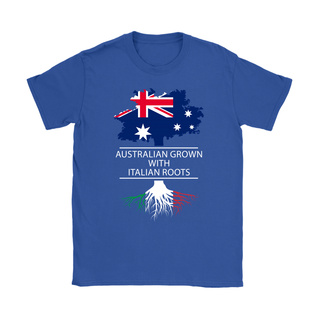 ITALIAN T SHIRT - AUSTRALIAN GROWN WITH ITALIAN ROOTS-T-shirt-Teelime | shirts-hoodies-mugs
