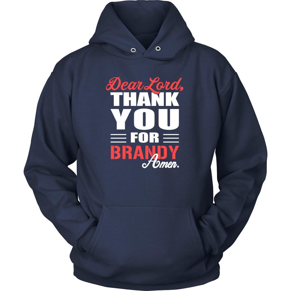 Brandy Shirt - Dear Lord, thank you for Brandy Amen- Drink Lover-T-shirt-Teelime | shirts-hoodies-mugs