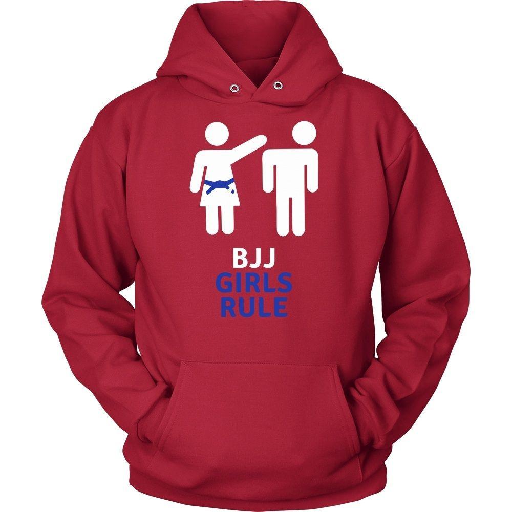 Brazilian Jiu Jitsu T Shirt - BJJ Girls Rule-T-shirt-Teelime | shirts-hoodies-mugs