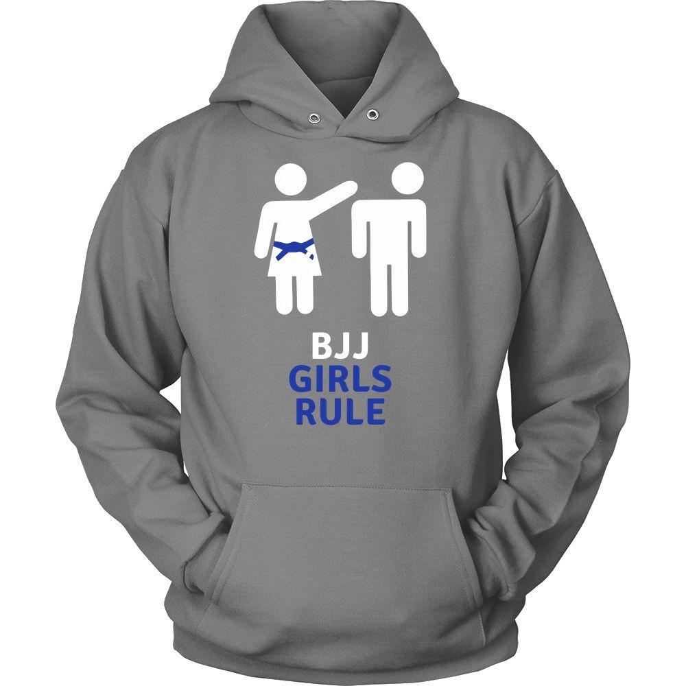 Brazilian Jiu Jitsu T Shirt - BJJ Girls Rule-T-shirt-Teelime | shirts-hoodies-mugs