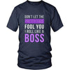 Brazilian Jiu Jitsu T Shirt - Don't Let The Pretty Face Fool You I Roll Like A Boss-T-shirt-Teelime | shirts-hoodies-mugs