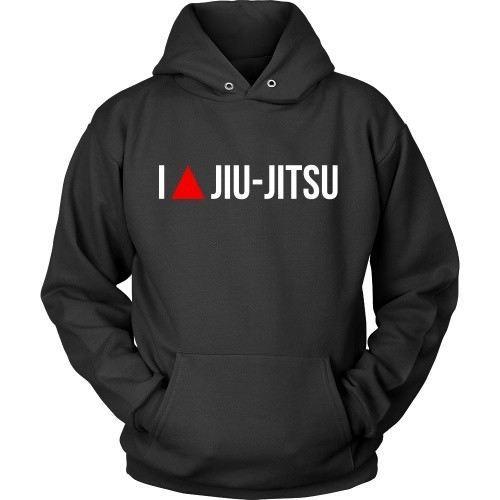 Brazilian Jiu Jitsu T Shirt - I Love Jiu Jitsu T Shirt-T-shirt-Teelime | shirts-hoodies-mugs