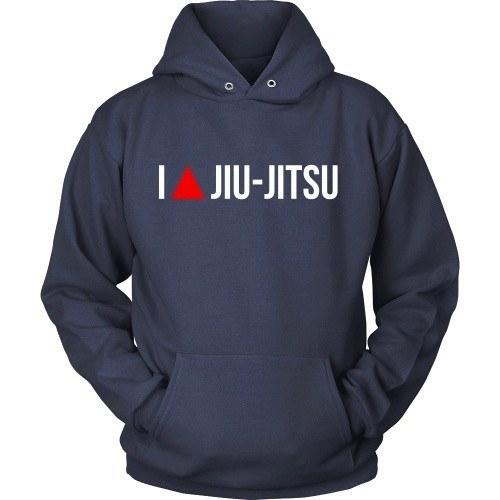 Brazilian Jiu Jitsu T Shirt - I Love Jiu Jitsu T Shirt-T-shirt-Teelime | shirts-hoodies-mugs