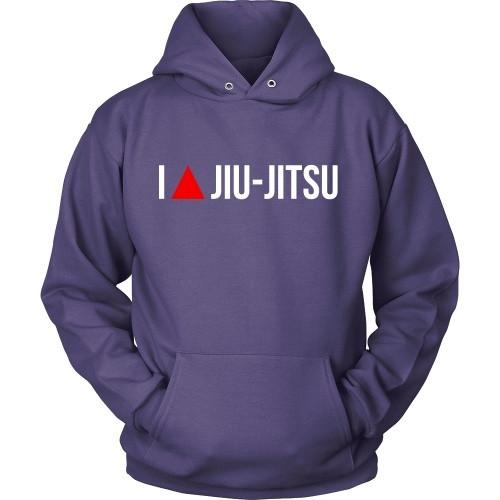 Brazilian Jiu Jitsu T Shirt - I Love Jiu Jitsu T Shirt-T-shirt-Teelime | shirts-hoodies-mugs
