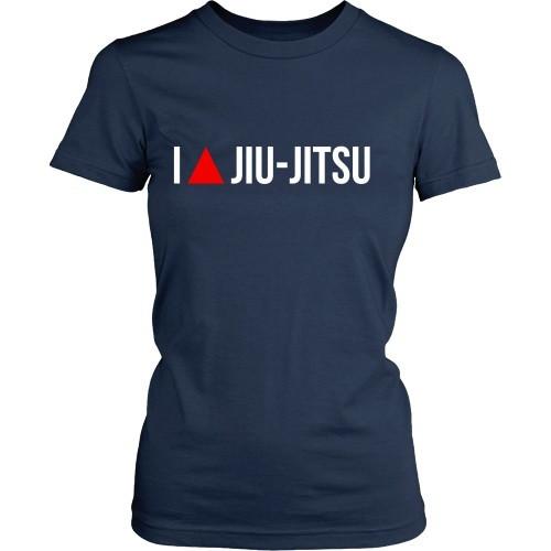 Brazilian Jiu Jitsu T Shirt - I Love Jiu Jitsu T Shirt-T-shirt-Teelime | shirts-hoodies-mugs