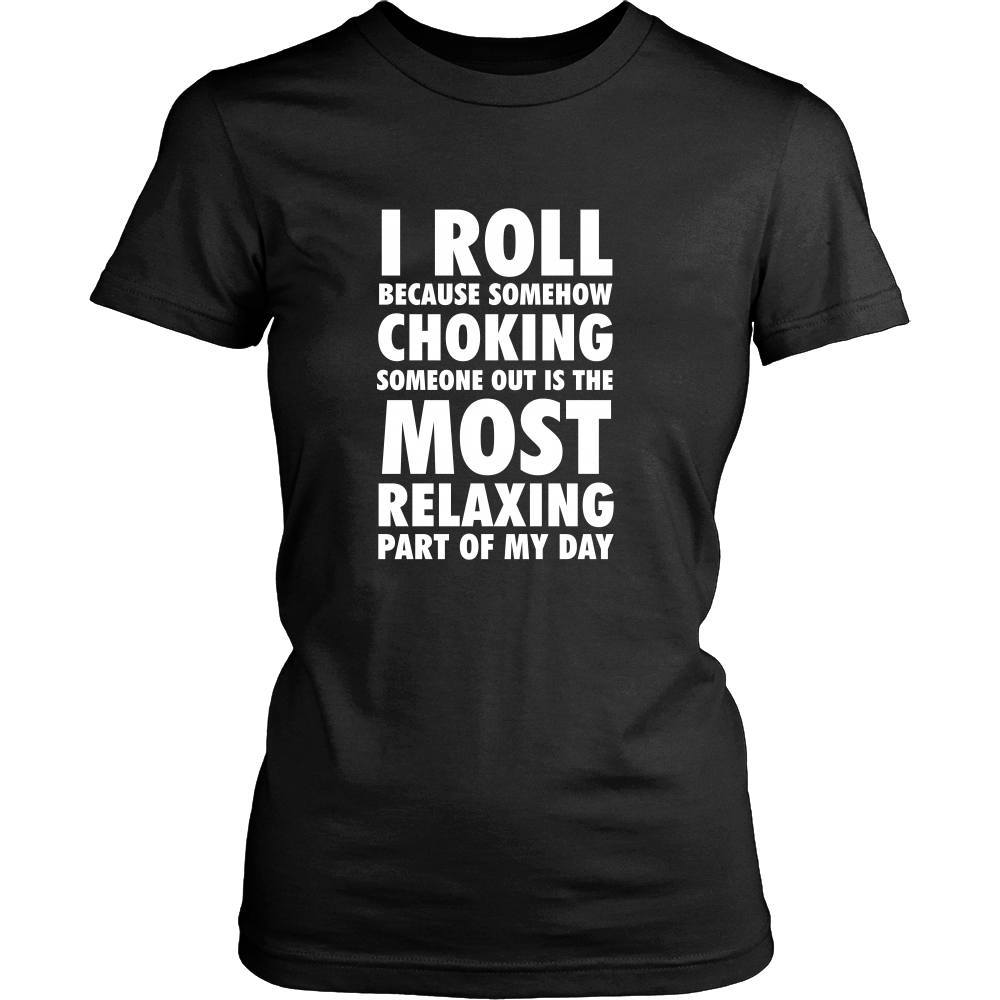 Brazilian Jiu-Jitsu T Shirt - I Roll-T-shirt-Teelime | shirts-hoodies-mugs